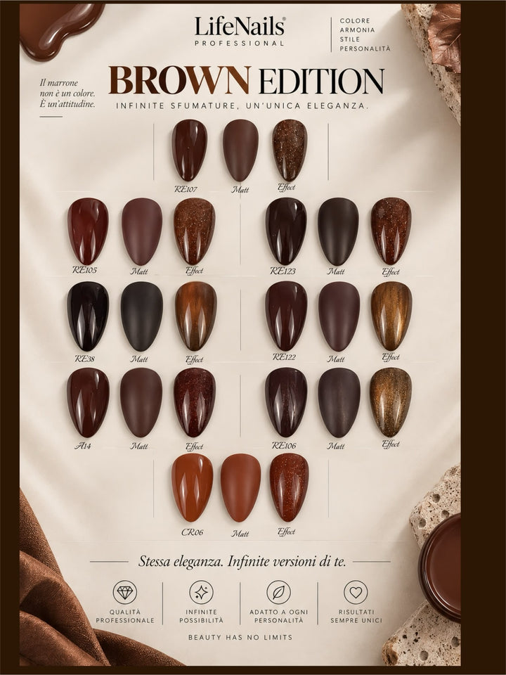 collezione brown lifenails