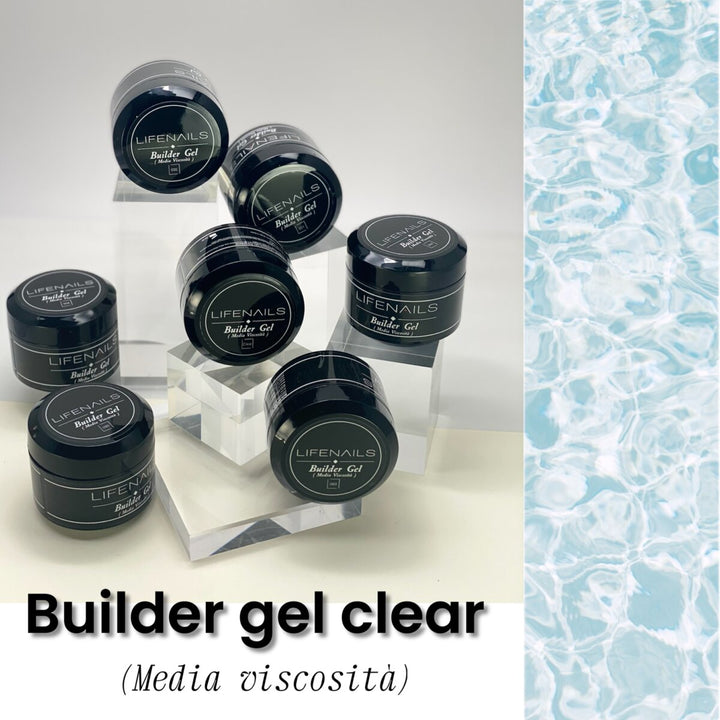 Builder gel clear media viscosità 2