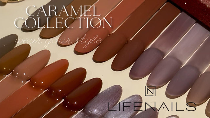 caramel collection lifenails