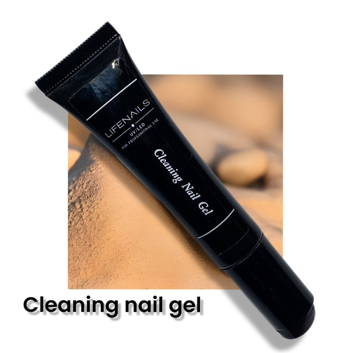 cleaning nail gel