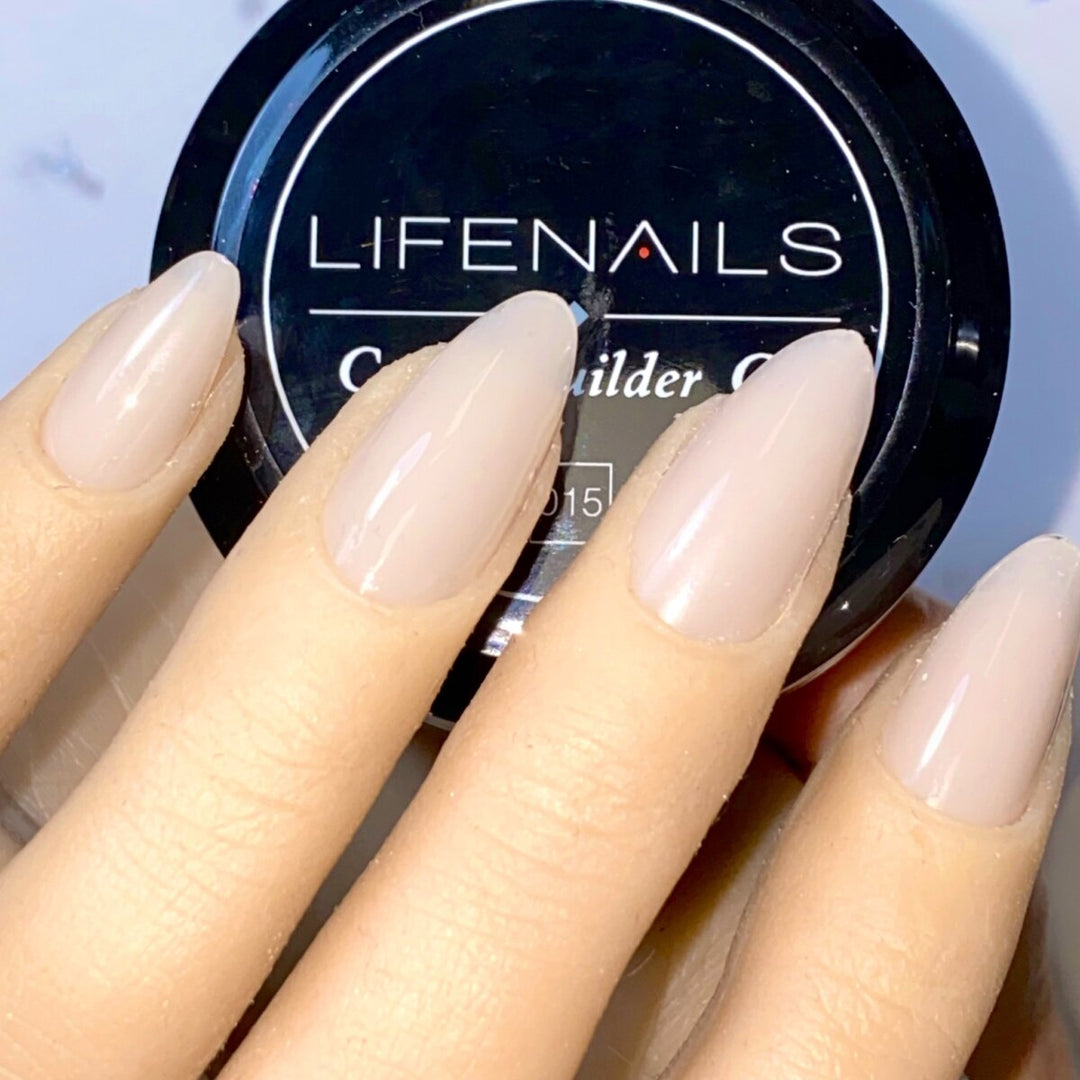 cream builder gel 015 lifenails 1