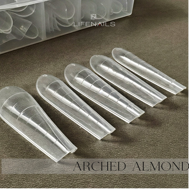 dual form arched almond lifenails