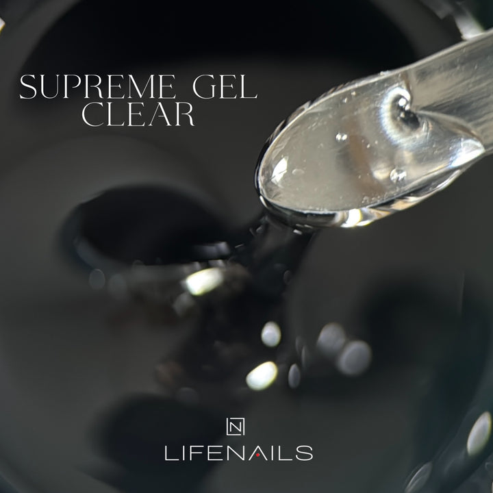 gel supreme clear lifenails