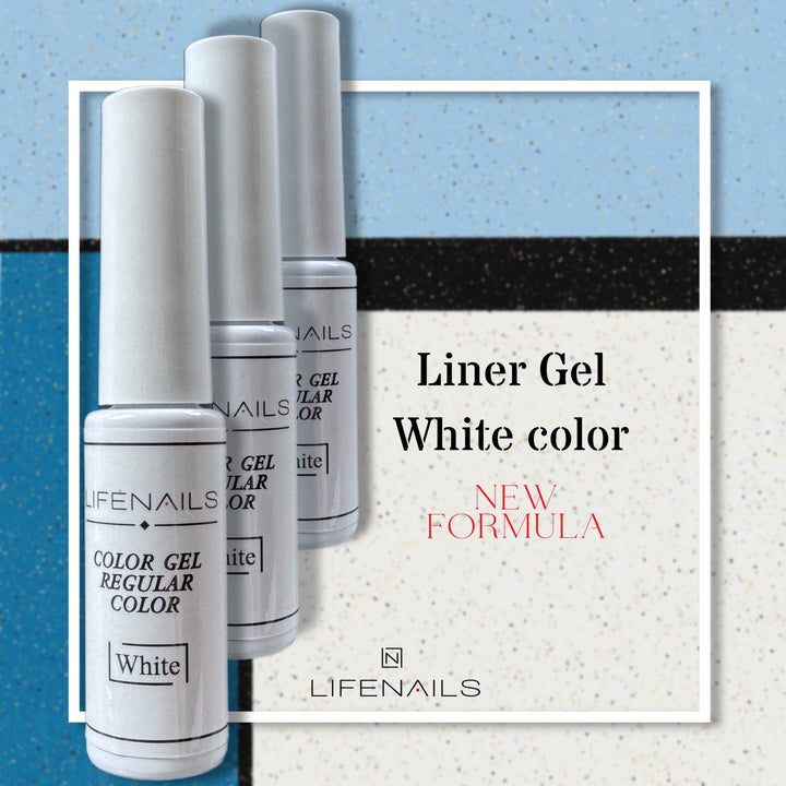 liner gel white lifenails