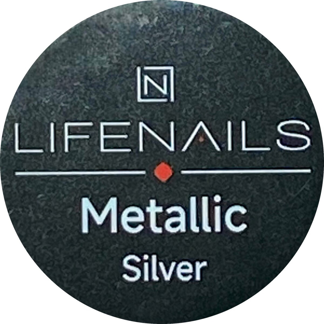 metallic silver lifenails 2