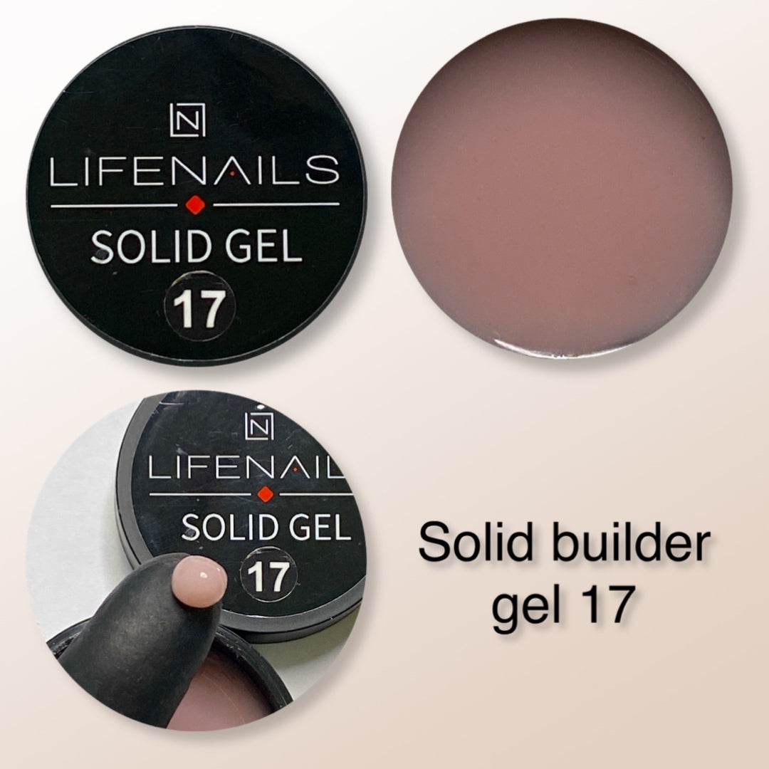 solid builder gel 17 lifenails