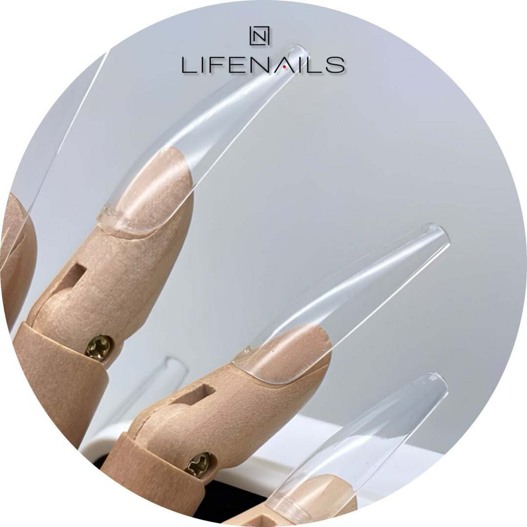 tip gel long coffin lifenails 2